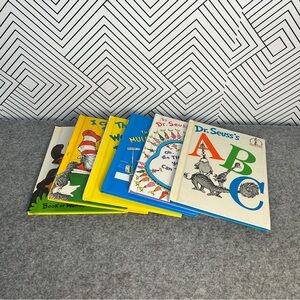 Dr. Seuss Beginner Reader Book Lot of 6 Early Learning Children’s Books